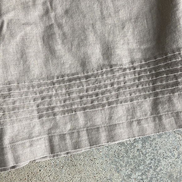 Christopher & Banks Wrinkle Free Linen Blend Coastal Grandma Maxi Skirt, 10 - Picture 2 of 10